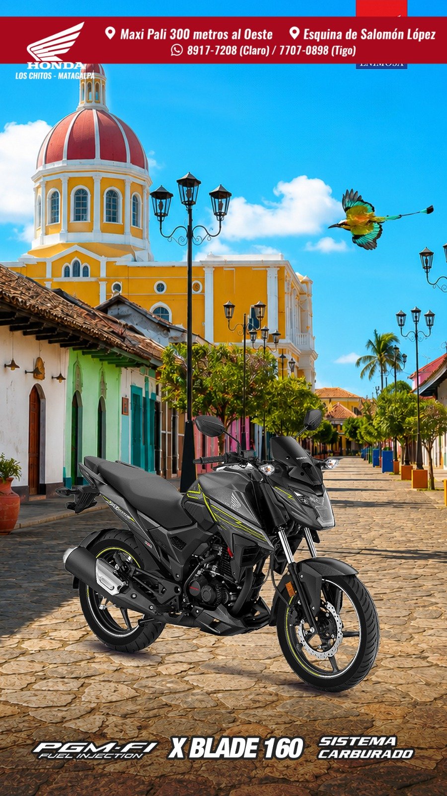 Honda X-Blade 160 Matagalpa